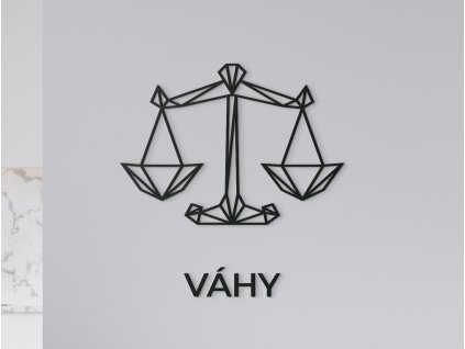 Sticker mural signe Balance