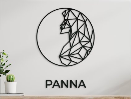 Sticker mural signe Vierge