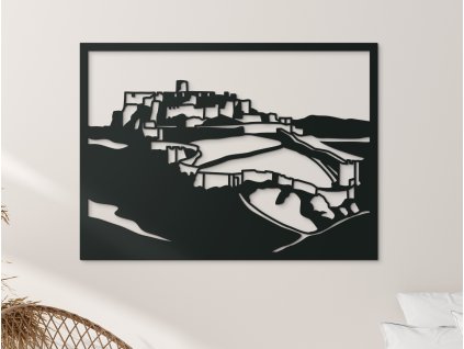 Tableau en bois Château de Spiš