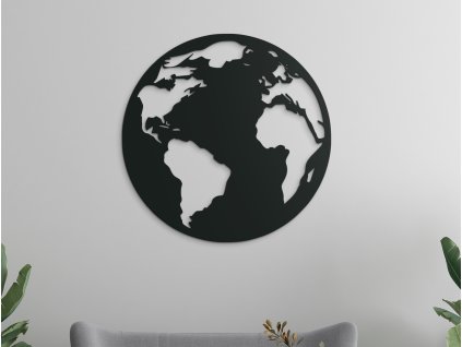 Tableau Globe terrestre mural