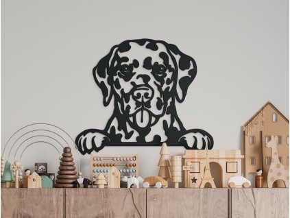 Sticker mural 3D Dalmatien