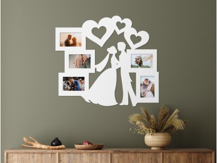 Cadre photo de mariage