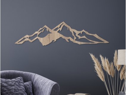 Tableau sculpté minimaliste Collines