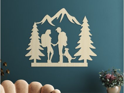 Tableau mural Couple dans la nature