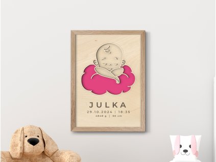 Certificat de naissance Petit nuage