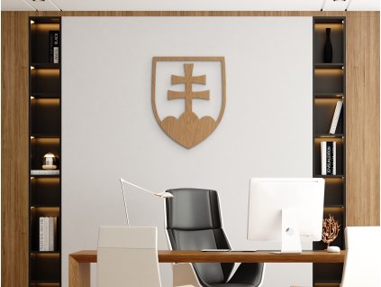 Emblème national de la République slovaque mural