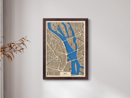 Obraz Kyjev drevko CITY