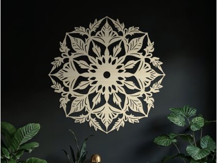 Mandala mural Fleur