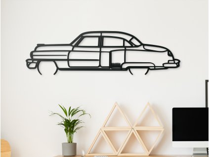 Tableau mural en bois Cadillac Fleetwood