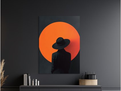 64492 1 obraz na stenu v klobuku