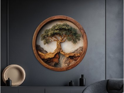 Arbre de vie rond Stabilité