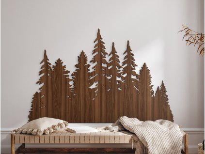 Décoration en bois Forêt sombre