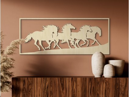 Tableau Chevaux indomptés