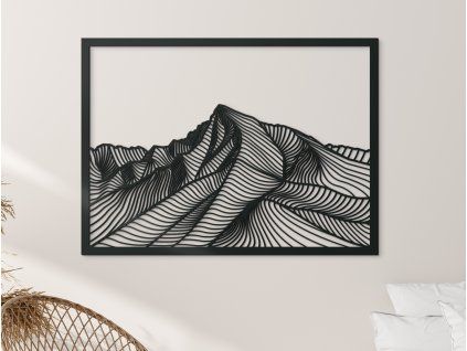 Tableau Kriváň (Couleur du tableau Gris, Dimensions du tableau 89 x 122 cm)