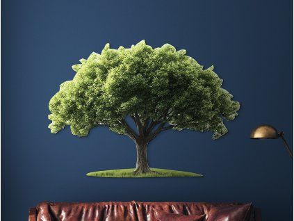 Arbre de vie Gaufrage (Dimensions du tableau 31 x 44 cm, Finition Mate)