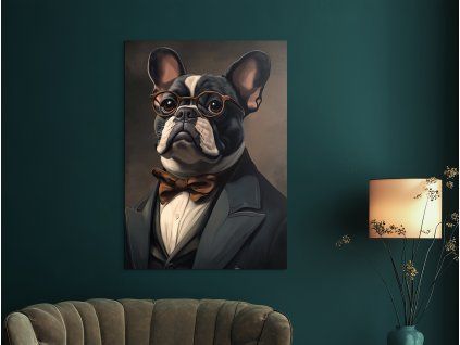 71604 obraz pan buldocek format du tableau a1 couleur du cadre sans cadre finition 3d