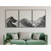 Montagnes – tableau mural en bois en plusieurs panneaux