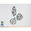 Sticker mural 3D Feuilles