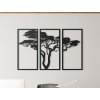 Tableau en 3 parties Arbre africain