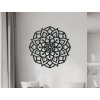 Mandala en bois pour mur Épanouissement