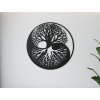 Tableau en bois Arbre de vie Yin et Yang
