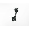 Sticker en bois pour chambre d'enfant Girafe