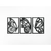 Tableau mural en 3 parties Papillons