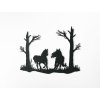 Sticker pour mur Chevaux sous les arbres