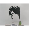 Alpiniste – sticker mural en bois
