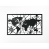Tableau Carte du monde avec boussole