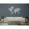 Décoration murale moderne Carte du monde