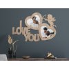 Cadre photo mural I love you