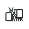 Cadre photo mural Monsieur & Madame