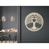 Arbre de vie rond en bois Amour
