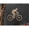 Sticker mural Cycliste