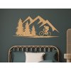Tableau mural Cycliste dans la nature