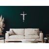 Croix murale avec inscription Jésus