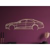 Sticker mural en bois Mercedes CLS63 AMG