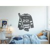 Décoration en bois Maillot de hockey sur mesure