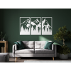 Viacdielny obraz Vrchy nad lesom (Dimensions du tableau 71,5 x 133 cm, Couleur du tableau Anthracite)
