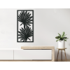 Obraz na stenu Listy (Dimensions du tableau 89 x 45 cm, Couleur du tableau Anthracite)