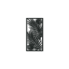 Obraz z dreva Palmové listy (Dimensions du tableau 89 x 45 cm, Couleur du tableau Anthracite)