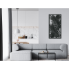 Obraz z dreva Palmové listy (Dimensions du tableau 89 x 45 cm, Couleur du tableau Anthracite)