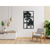 Viacdielny obraz Stromy (Dimensions du tableau 133 x 76 cm, Couleur du tableau Anthracite)