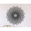 Drevená Mandala na stenu (Dimensions du tableau 89 x 89 cm, Couleur du tableau Anthracite)