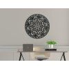 Drevená mandala Kruh (Dimensions du tableau 89 x 89 cm, Couleur du tableau Anthracite)