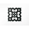 Vyrezávaná drevená mandala Štvorec (Dimensions du tableau 65 x 64,5 cm, Couleur du tableau Anthracite)