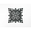 Drevená mandala na stenu Harmónia (Dimensions du tableau 65 x 65 cm, Couleur du tableau Anthracite)