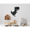 Detská nálepka na stenu Dinosaurus (Dimensions du tableau 75,5 x 65 cm, Couleur du tableau Anthracite)