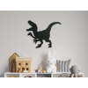 Detská nálepka Zúrivý dinosaurus (Dimensions du tableau 51 x 65 cm, Couleur du tableau Anthracite)